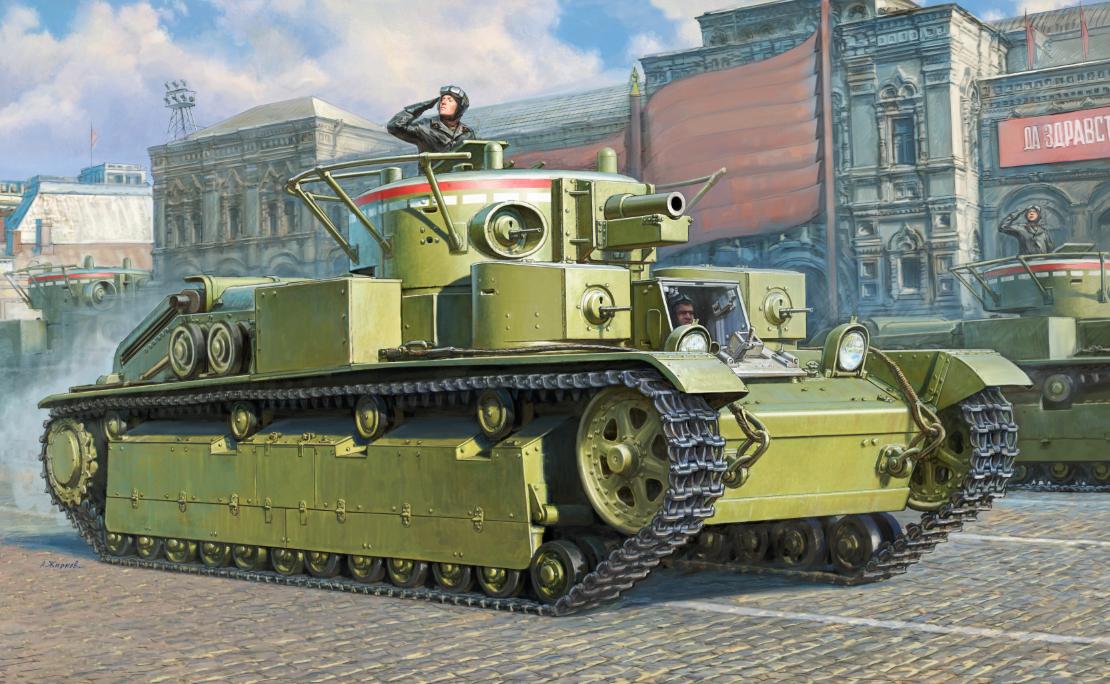 T-28 Heavy Tank von Zvezda