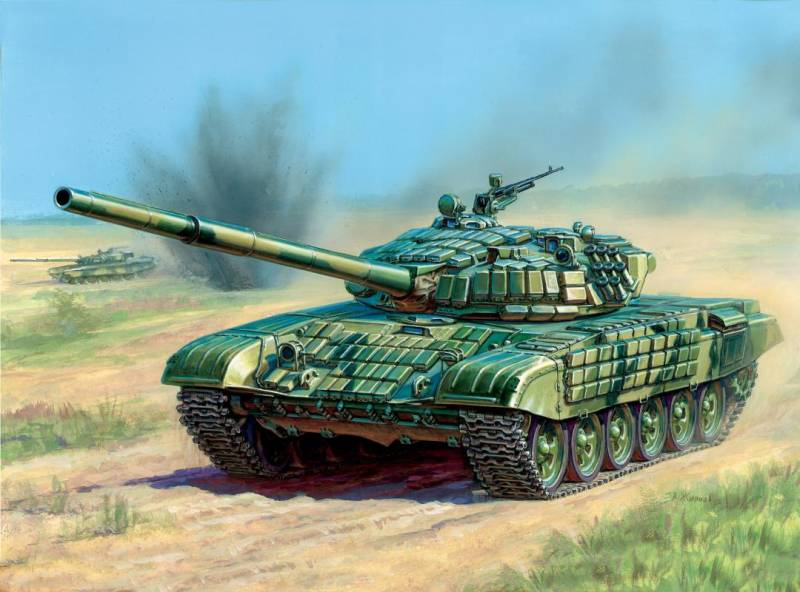 T-72 Russischer Panzer von Zvezda