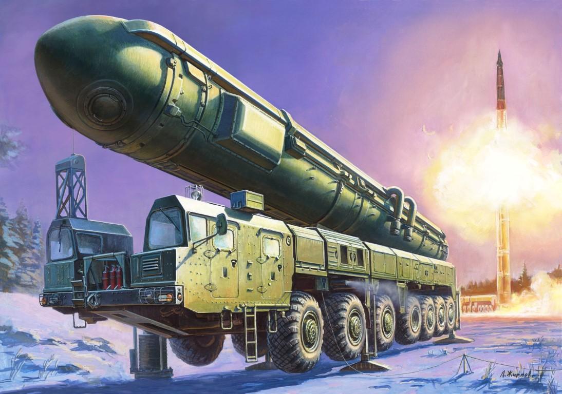 TOPOL M Missile Launcher von Zvezda