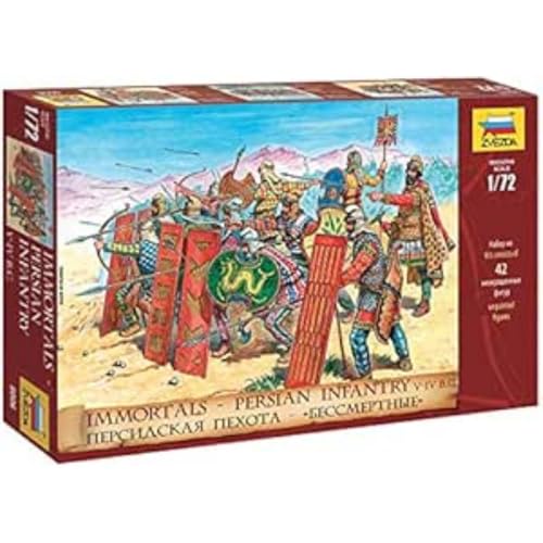 ZVEZDA 500788006-1:72 Persian Infantry - Plastikbausatz - Modellbausatz - Zusammenbauen - Bausatz - für Einsteiger - detailliert von Zvezda