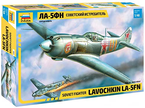 Zvezda 500784801-1:48 WWII Soviet Jäger LA-5FN von Zvezda