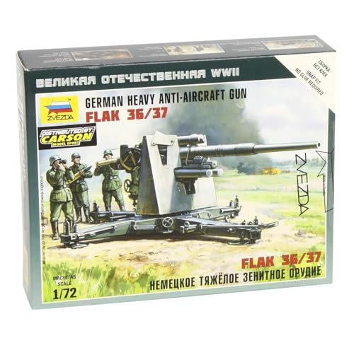 Zvezda 500786158 - 1:72 German Flak 36/37, 88 mm von GSI Creos