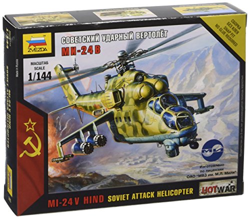 Zvezda 500787403-1:144 MIL-24 UP Russischer Angriffs-Helikopter von Zvezda