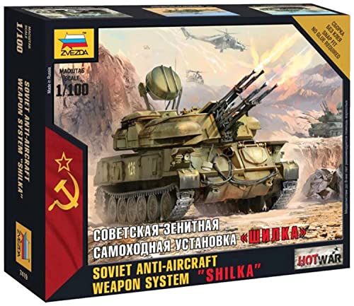 Zvezda 500787419-1:100 Soviet Anti Aircraft Weapon SHILKA von Zvezda