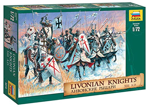 Zvezda 500788016-1:72 Livonian Knights von Zvezda