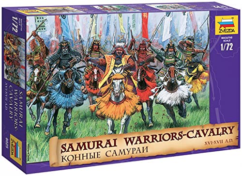 Zvezda 500788025-1:72 Samurai Warriors-Cavalry von Zvezda