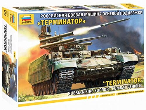 ZVEZDA 500785046 - 1:72 BMPT "Terminator", Modellbau, Bausatz, Standmodellbau, Hobby, Basteln, Plastikbausatz, Mittel, unlackiert von Zvezda