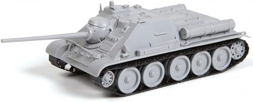 Zvezda 530005062 Soviet Tank Destroyer 1:72 SU-85 Sowjet. Selbstfahrhaubitze, Modellbausatz,Plastikbausatz, Bausatz zum Zusammenbauen, detaillierte Nachbildung, Mehrfarbig, Small von Zvezda