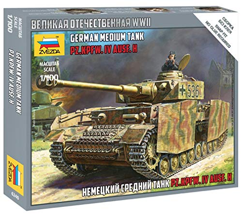 Zvezda 6240 Panzer IV Modellbausatz, Mehrfarbig von Zvezda