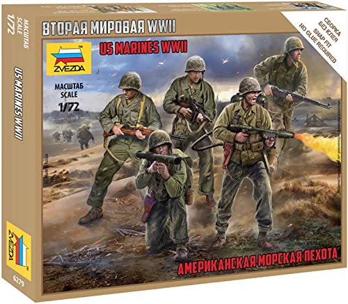 Zvezda 1/72 WWII US Marines von Zvezda