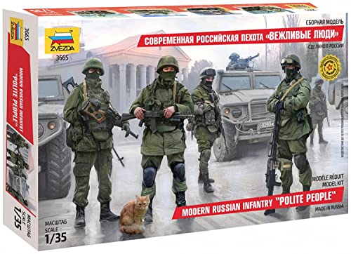 Zvezda ZV3665 500783665 - 1:35 Modern Russian Infantry von Zvezda