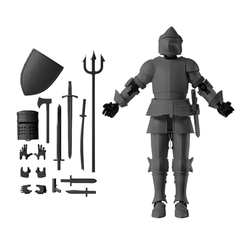 3D-gedruckte Spielzeugfigur,3D-gedruckte Actionfigur,Flexibles Sinnesspielzeug | Mehrgelenkiges Actionfiguren-Spielzeug, mechanisches bewegliches Sammelspielzeug für die Schreibtischdekoration von Zvn Zojne