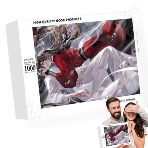 Holzpuzzles für Erwachsene,Holzpuzzles, Anime-Peripherie-Puzzlespiel, 1000X Puzzles, Denksportaufgaben, Familienrätsel für Frauen und Männer von Zvn Zojne