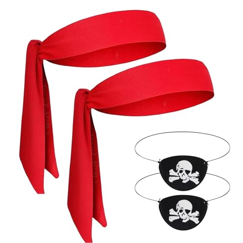 Piratenzubehör für Damen, Piratenhüte – Kopftuch für Piratenkapitänshüte | Halloween-Piratenparty, Piraten-Zubehör, Maskerade-Cosplay-Kappen für Piratenzubehör für Damen, Piratenhüte – Kopftuch für Piratenkapitänshüte | Halloween-Piratenparty, Piraten-Zubehör, Maskerade-Cosplay-Kappen für von Zvn Zojne