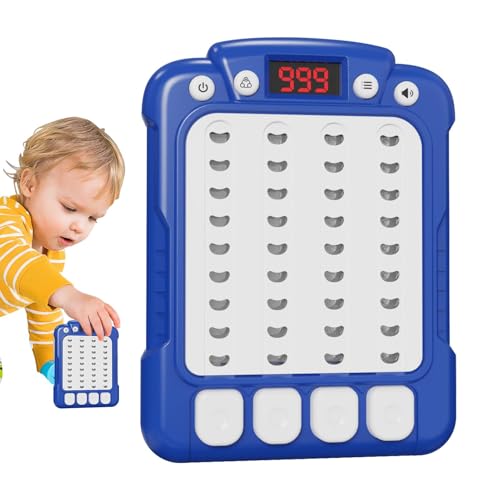 Rhythmus-Push-Spiel, Quick-Push-Spiel,Schnelles Push-Spiel, Finger-Press-Spielzeug - Speed ​​Push Puzzle-Spielekonsole, interaktives Fidget-Spielspielzeug für Kinder, , Mädchen, Schulreisen von Zvn Zojne