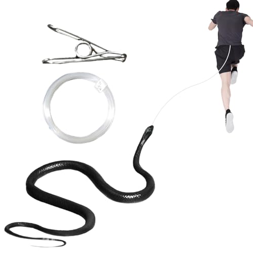 Schlangenfüllung mit Schnurclip, Gummi-Schlangenfüllung, Golf-Schlangenfüllung mit Schnur und Clip, schwarze Schlange aus weichem Gummi, realistische Schlangenfüllung, Schlange auf Schlangenfüllung mit Schnurclip, Gummi-Schlangenfüllung, Golf-Schlangenfüllung mit Schnur und Clip, schwarze Schlange aus weichem Gummi, realistische Schlangenfüllung, Schlange auf von Zvn Zojne