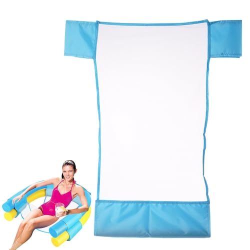 Schwimmender Poolstuhl, aufblasbare Schwimmmatte, Schwimmhilfe mit Rückenlehne aus Polyester, faltbar, für Erwachsene, für Poolparty, Pool, Strand Schwimmender Poolstuhl, aufblasbare Schwimmmatte, Schwimmhilfe mit Rückenlehne aus Polyester, faltbar, für Erwachsene, für Poolparty, Pool, Strand von Zvn Zojne
