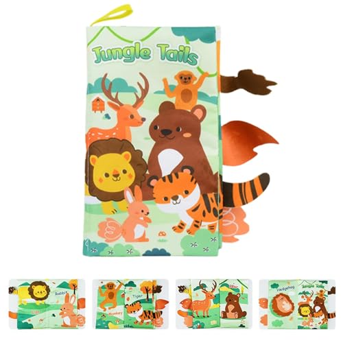 Stoffbücher für Babys, Knitterbuch für Babys, niedliches Knitterstoffbuch, sensorische Bücher für Babys, kreatives Lernspielzeug für Vorschule, interaktive Bücher für Kleinkinder, für Stoffbücher für Babys, Knitterbuch für Babys, niedliches Knitterstoffbuch, sensorische Bücher für Babys, kreatives Lernspielzeug für Vorschule, interaktive Bücher für Kleinkinder, für von Zvn Zojne