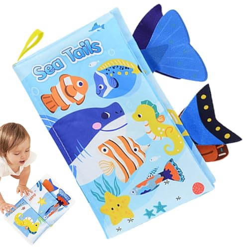 Stoffbücher für Babys, Knitterbuch für Babys, sensorische Bücher für Babys, lustiges Knitter-Stoffbuch, interaktive Bücher für Kleinkinder, Lernspielzeug im Vorschulalter Stoffbücher für Babys, Knitterbuch für Babys, sensorische Bücher für Babys, lustiges Knitter-Stoffbuch, interaktive Bücher für Kleinkinder, Lernspielzeug im Vorschulalter von Zvn Zojne