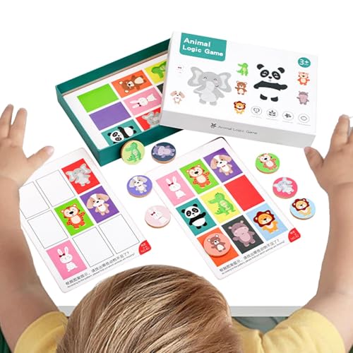 Tier-Assoziationskarten, Tier-Vereinsspielkarte, Tierassoziationsspiel für Tiere, Kartenspiel, Logikspiele, Tierpositionssteuerung, Lernspielzeug für Jungen Tier-Assoziationskarten, Tier-Vereinsspielkarte, Tierassoziationsspiel für Tiere, Kartenspiel, Logikspiele, Tierpositionssteuerung, Lernspielzeug für Jungen von Zvn Zojne