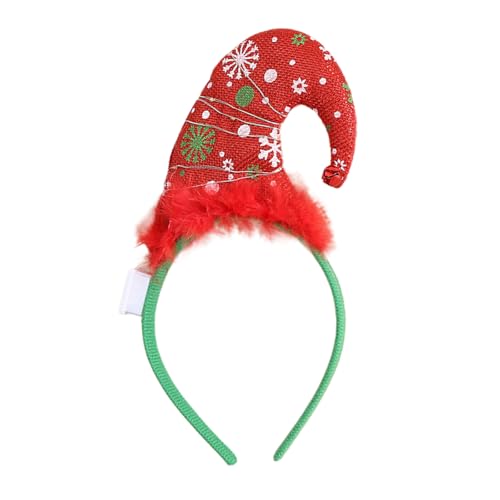 ZwaitL Beleuchtete Weihnachts-Stirnbänder, Festival-Requisiten, Weihnachtsmannmütze, Haarreifen mit Glocken, Familientreffen, Kopfreif, Urlaub, Party, Urlaubsparty ZwaitL Beleuchtete Weihnachts-Stirnbänder, Festival-Requisiten, Weihnachtsmannmütze, Haarreifen mit Glocken, Familientreffen, Kopfreif, Urlaub, Party, Urlaubsparty von ZwaitL