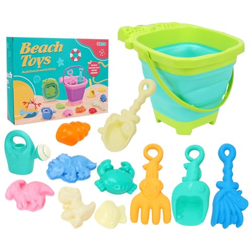 ZwaitL Faltbarer Sandeimer Strandspielzeug mit Marine und Schaufel Sand Spielset für Kinder Outdoor Wasser Aktivität Spielzeug Strand Zubehör ZwaitL Faltbarer Sandeimer Strandspielzeug mit Marine und Schaufel Sand Spielset für Kinder Outdoor Wasser Aktivität Spielzeug Strand Zubehör von ZwaitL