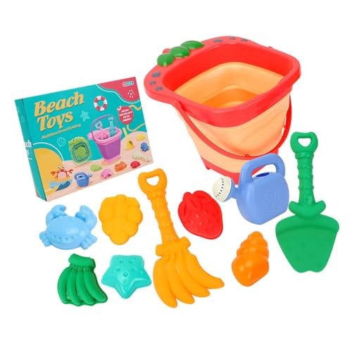 ZwaitL Faltbarer Sandeimer Strandspielzeug mit Marine und Schaufel Sand Spielset für Kinder Outdoor Wasser Aktivität Spielzeug Strand Zubehör ZwaitL Faltbarer Sandeimer Strandspielzeug mit Marine und Schaufel Sand Spielset für Kinder Outdoor Wasser Aktivität Spielzeug Strand Zubehör von ZwaitL