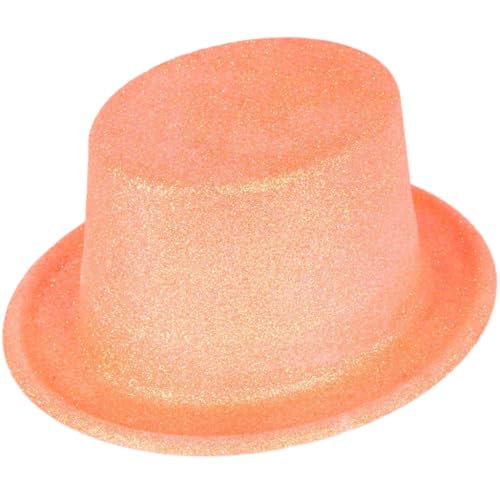 ZwaitL Glittering Powder Flat Top Hat Hat für Erwachsene Magier Bühne Requisiten Hüte Cosplay Kopfbedeckung von ZwaitL