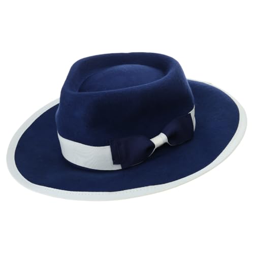 ZwaitL Hut Fedoras Westernhut mit kurzem Rand für Damen, Herren, Freizeitkleidung, Western-Fedoras, Herren, Damen, Unisex-Kleidung von ZwaitL