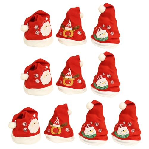 ZwaitL Komfort-Weihnachtsmütze, auffällig, für Erwachsene, Weihnachtsmannmütze für Weihnachten, Neujahr, Festival, Urlaub, exquisite Handwerkskunst, Weihnachtsmannmütze ZwaitL Komfort-Weihnachtsmütze, auffällig, für Erwachsene, Weihnachtsmannmütze für Weihnachten, Neujahr, Festival, Urlaub, exquisite Handwerkskunst, Weihnachtsmannmütze von ZwaitL