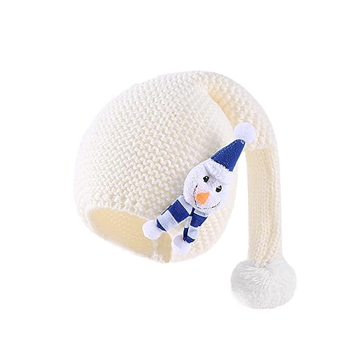 ZwaitL Niedliche Weihnachts-Strickmütze mit Bommel für Kinder, Festival, Urlaub, Outfit für Jungen und Mädchen, Alter 1–4 Jahre, Weihnachtsdekoration für Kinder ZwaitL Niedliche Weihnachts-Strickmütze mit Bommel für Kinder, Festival, Urlaub, Outfit für Jungen und Mädchen, Alter 1–4 Jahre, Weihnachtsdekoration für Kinder von ZwaitL