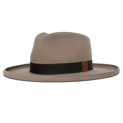 ZwaitL Oldfashioned Top Hat Western Wide Brimmed Hat for Women Man Casual Wear Western Fedoras Man Women Unisex Wear von ZwaitL