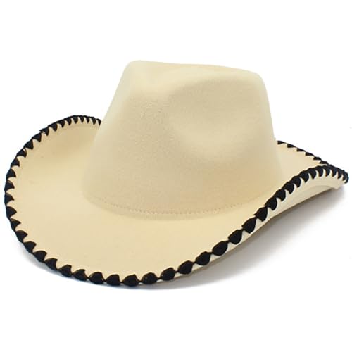 ZwaitL Panamahut, Fedoras, Westernhut mit kurzem Rand, für Damen, Herren, Freizeitkleidung, Western-Fedoras, Herren, Damen, Unisex-Kleidung von ZwaitL