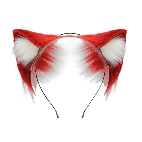 ZwaitL Realistische Plüsch-Katzenohren-Haarbänder, weiches Tierohr-Haar-Accessoire für Halloween-Kostüme und Rollenspiele, Veranstaltungen, Rollenspiele, Haar-Accessoire ZwaitL Realistische Plüsch-Katzenohren-Haarbänder, weiches Tierohr-Haar-Accessoire für Halloween-Kostüme und Rollenspiele, Veranstaltungen, Rollenspiele, Haar-Accessoire von ZwaitL