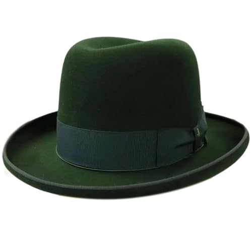 ZwaitL Simplicities Hut mit Schleifen, unisex, Fedora-Hut, Gentleman-Hut, geeignet für Reisen, Einkaufen und Verabredungen von ZwaitL