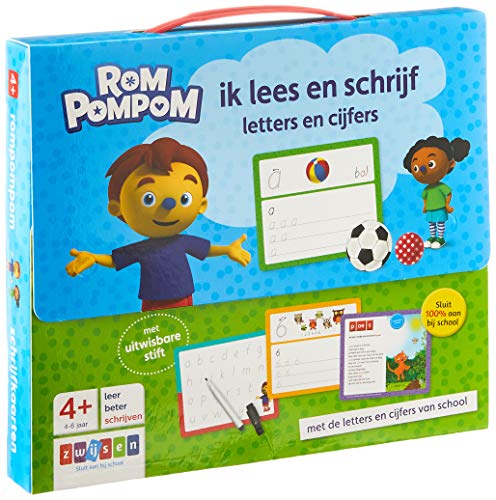 Rompompom ik lees en schrijf: letters en cijfers von Zwijsen