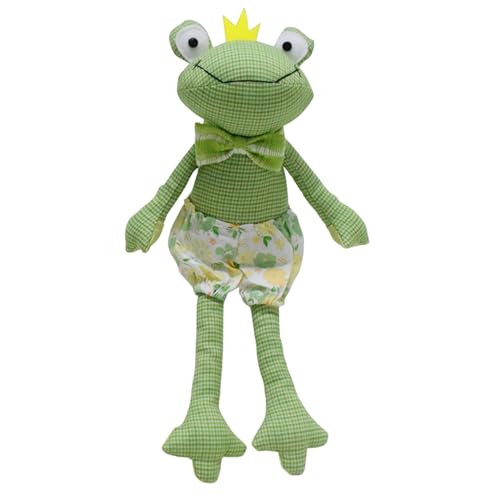 Zxfdsfdbnm Plüsch-Frosch-Figur, auffälliger Plüsch-Frosch-Anhänger, Ornament für Bastelprojekte von Zxfdsfdbnm