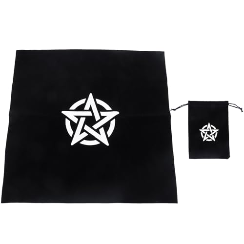 Zxfdsfdbnm Tischdecke Orakel Kartendeck Tisch Brettspiel Tasche Dekorative Kordelzug Schmuck Tarot Beutel Geschenkverpackung Hochzeitstasche von Zxfdsfdbnm