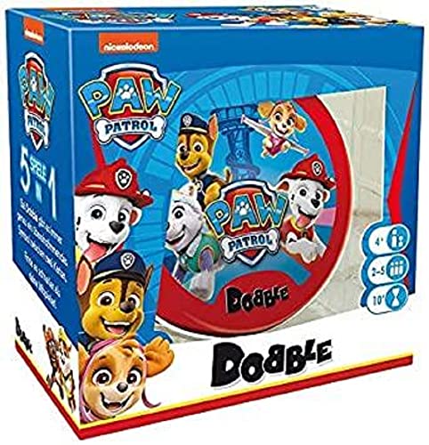 Zygomatic, Dobble Paw Patrol, Kinderspiel, Kartenspiel, 2-5 Spieler, Ab 4+ Jahren, 10+ Minuten, Deutsch von Zygomatic