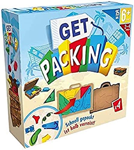 Asmodee | Zygomatic | Get Packing | Kinderspiel | Lernspiel | 2-4 Spieler | Ab 6+ Jahren | 15+ Minuten | Deutsch von Zygomatic