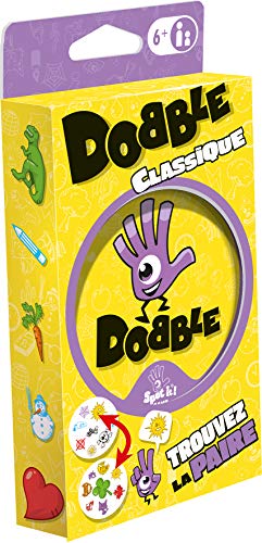 Dobble Classic (Edition 2021) - Asmodee - Gesellschaftsspiel - Kartenspiel - Beobachtungsspiel - Französische Sprache von Dobble