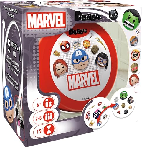 Dobble - Marvel Emoji [exklusiv bei Amazon] - Spanische Sprache von Zygomatic