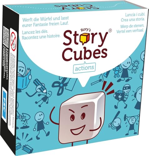 Zygomatic, Rory's Story Cubes Actions, Würfelspiel, 1+ Spieler, 6+ Jahren, 20 Minuten, Deutsch, Mehrsprachig Zygomatic, Rory's Story Cubes Actions, Würfelspiel, 1+ Spieler, 6+ Jahren, 20 Minuten, Deutsch, Mehrsprachig von Zygomatic