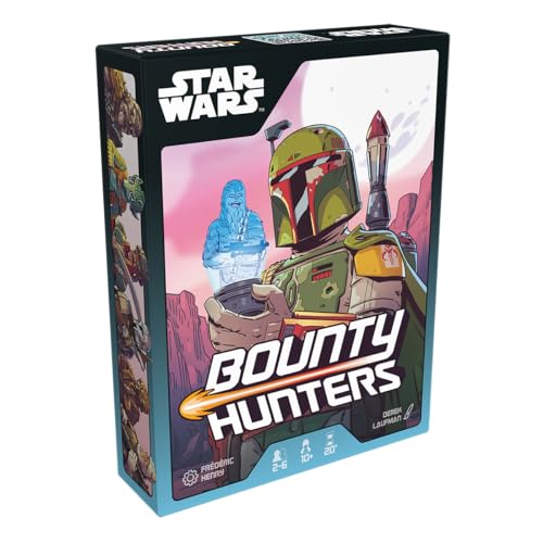 Zygomatic, Star Wars: Bounty Hunters, Familienspiel, Kartenspiel, 2-6 Spieler, Ab 10+ Jahren, 20 Minuten, Deutsch von Zygomatic