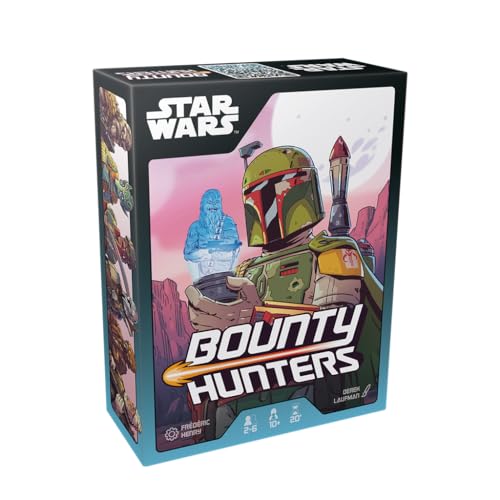 Zygomatic, Star Wars: Bounty Hunters, Familienspiel, Kartenspiel, 2-6 Spieler, Ab 10+ Jahren, 20 Minuten, Deutsch von Zygomatic