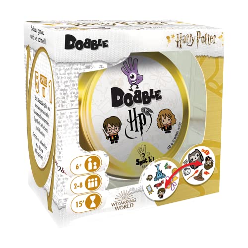 Asmodee ASMD0050 Dobble Harry Potter, Familienspiel, Reaktionsspiel, Deutsch von Zygomatic