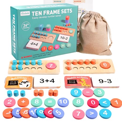 Zyluniy Montessori Mathe Spielzeug, Zahlen Lernen Holzspielzeug, Zählen Lernspielzeug, Steckspiel Motorikspielzeug Pädagogisches Mathe Spielzeug Geschenk für Kinder Jungen Mädchen ab 2 3 4 5 6 Jahre Zyluniy Montessori Mathe Spielzeug, Zahlen Lernen Holzspielzeug, Zählen Lernspielzeug, Steckspiel Motorikspielzeug Pädagogisches Mathe Spielzeug Geschenk für Kinder Jungen Mädchen ab 2 3 4 5 6 Jahre von Zyluniy