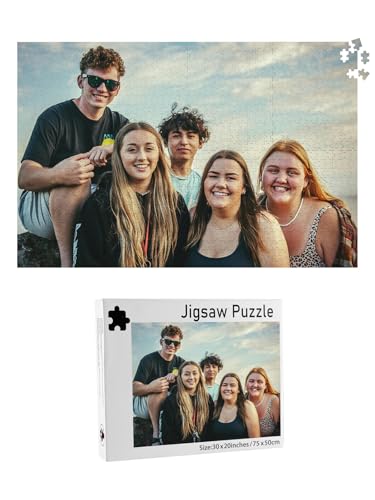 Zysta Fotopuzzle 500 Teile Puzzle mit eigenem Foto Personalisierte Fotopuzzle, 52x38cm - Individuelles Puzzle mit Foto-Schachtel (1000 Teile) von Zysta