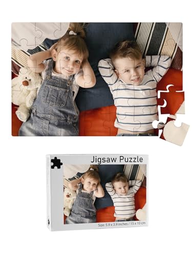 Zysta Fotopuzzle 500 Teile Puzzle mit eigenem Foto Personalisierte Fotopuzzle, 52x38cm - Individuelles Puzzle mit Foto-Schachtel (35 Teile) von Zysta