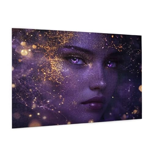 Abstrakt Puzzle 1000 Teile Erwachsene Puzzle Frau Muster Design mit Geschenkbox-Verpackung als Geschenk für Frauen, Anspruchsvolle Familienaktivität für Anfänger, Zimmer Deko 75 x 50 cm -55y Abstrakt Puzzle 1000 Teile Erwachsene Puzzle Frau Muster Design mit Geschenkbox-Verpackung als Geschenk für Frauen, Anspruchsvolle Familienaktivität für Anfänger, Zimmer Deko 75 x 50 cm -55y von Zyupwjyy